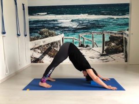 posture avant yoga