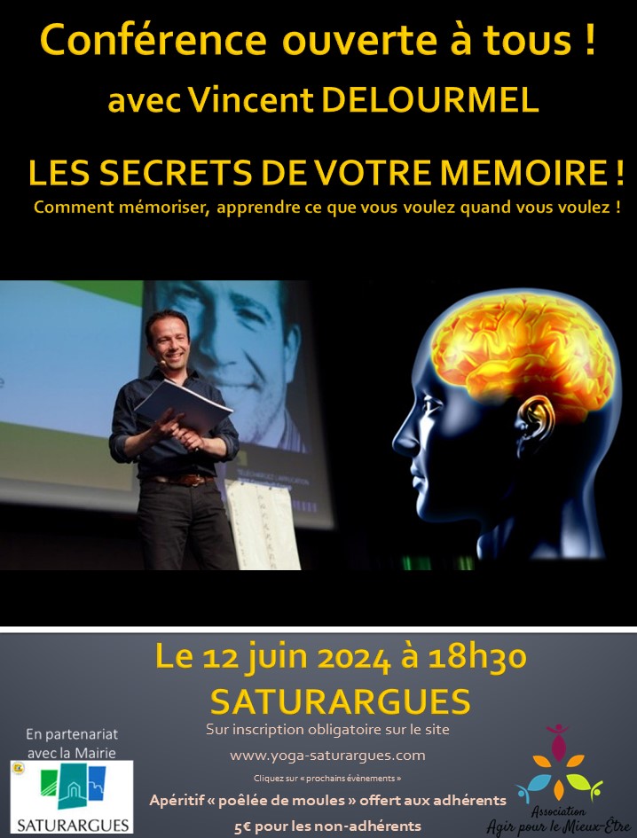 Conférence avec Vincent DELOURMEL v Conférence avec Vincent DELOURMEL v